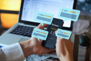 Image illustrating strategies for obtaining positive reviews for a professional maid service business.