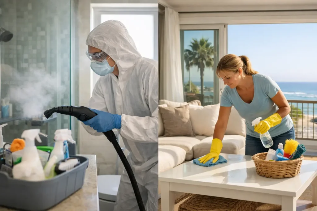 Deep Cleaning vs Regular Cleaning