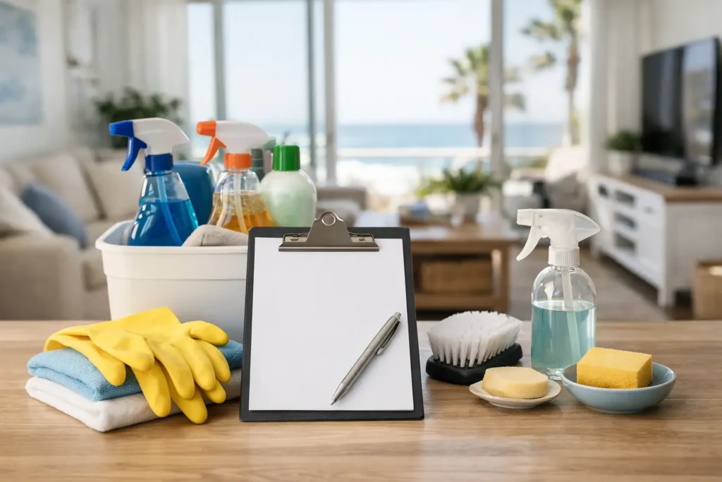 Standard House Cleaning Checklist