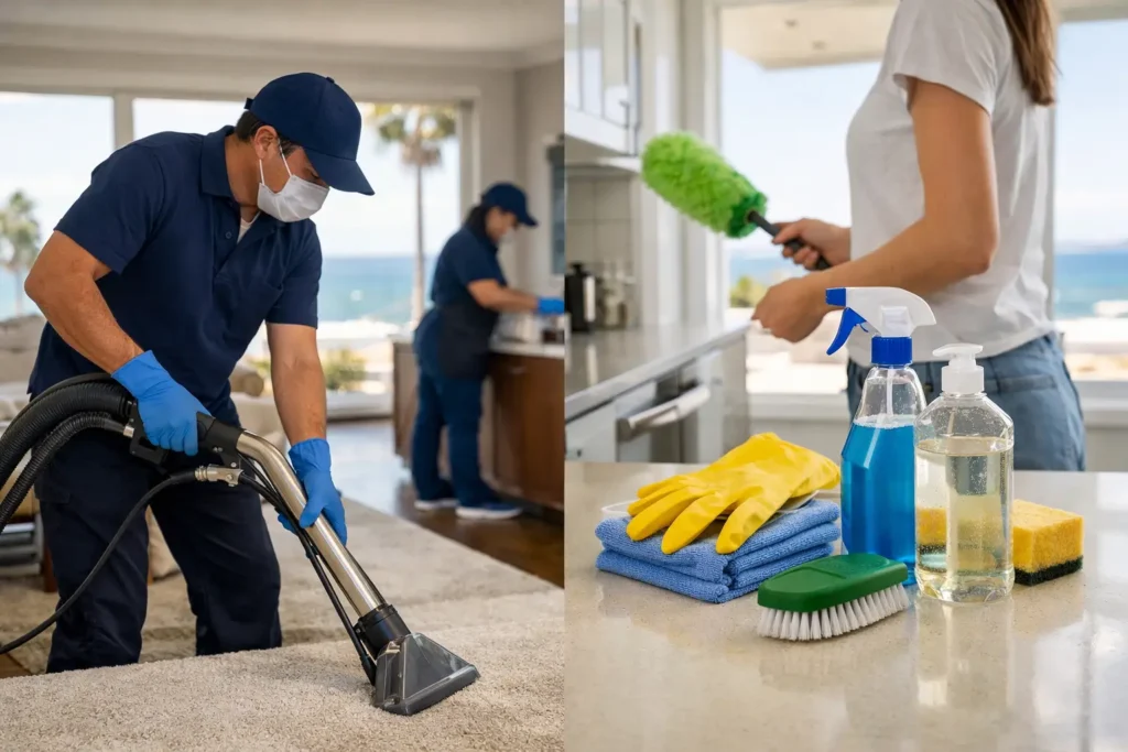 Professional Cleaning Versus DIY: Which Fits?