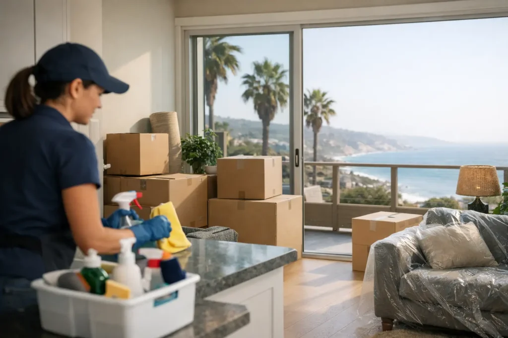 When to Book a Cleaner for Moving House