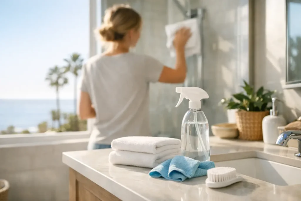 Bathroom Cleaning That Makes Mornings Easier